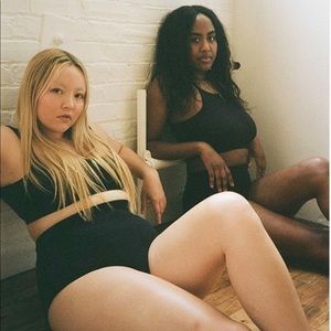 ARQ shoparq black wide strap bra